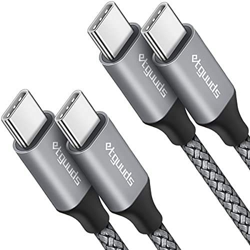 2-pack 3ft Fast Charging USB-C Cable