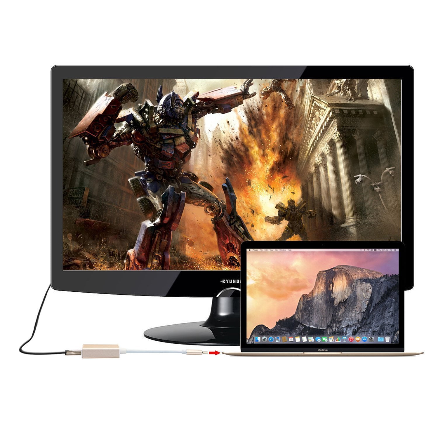 USB-C to HDMI 4K Adapter for Type C Devices