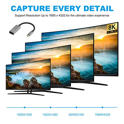 YIWENTEC USB-C to DisplayPort 1.4 8K Cable