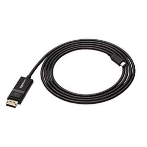 Amazon Basics USB-C to DisplayPort Cable 1.8m Black