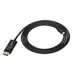 Amazon Basics USB-C to DisplayPort Cable 1.8m Black