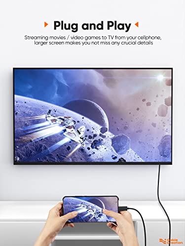 CableCreation 4K USB-C to HDMI Cable 3FT