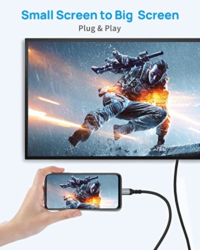 Thunderbolt 3/4 compatible USB-C to HDMI cable