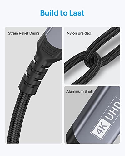 Thunderbolt 3/4 compatible USB-C to HDMI cable