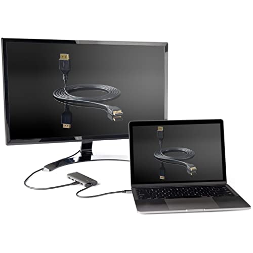USB-C Multiport Adapter with 4K Display & 4-Port Hub