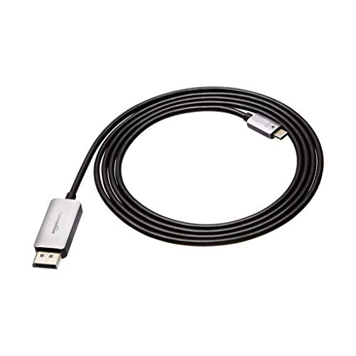 Amazon Basics DisplayPort to USB-C Cable, 1.8m