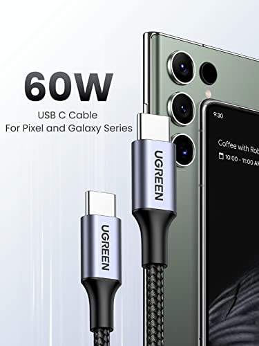 UGREEN 60W USB C Charger Cable 2-Pack