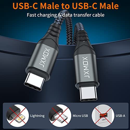 2 Pack USB-C Fast Charging Cables