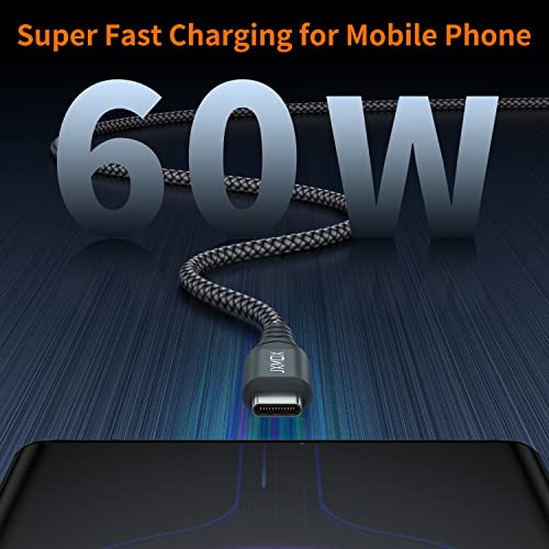 2 Pack USB-C Fast Charging Cables