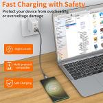 JXMOX USB-C Fast Charging Cable 2-Pack