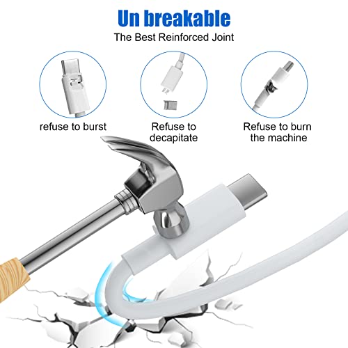 2M USB-C Fast Charging Cable for Multiple Devices