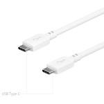 10' USB-C to USB-C Cable - White