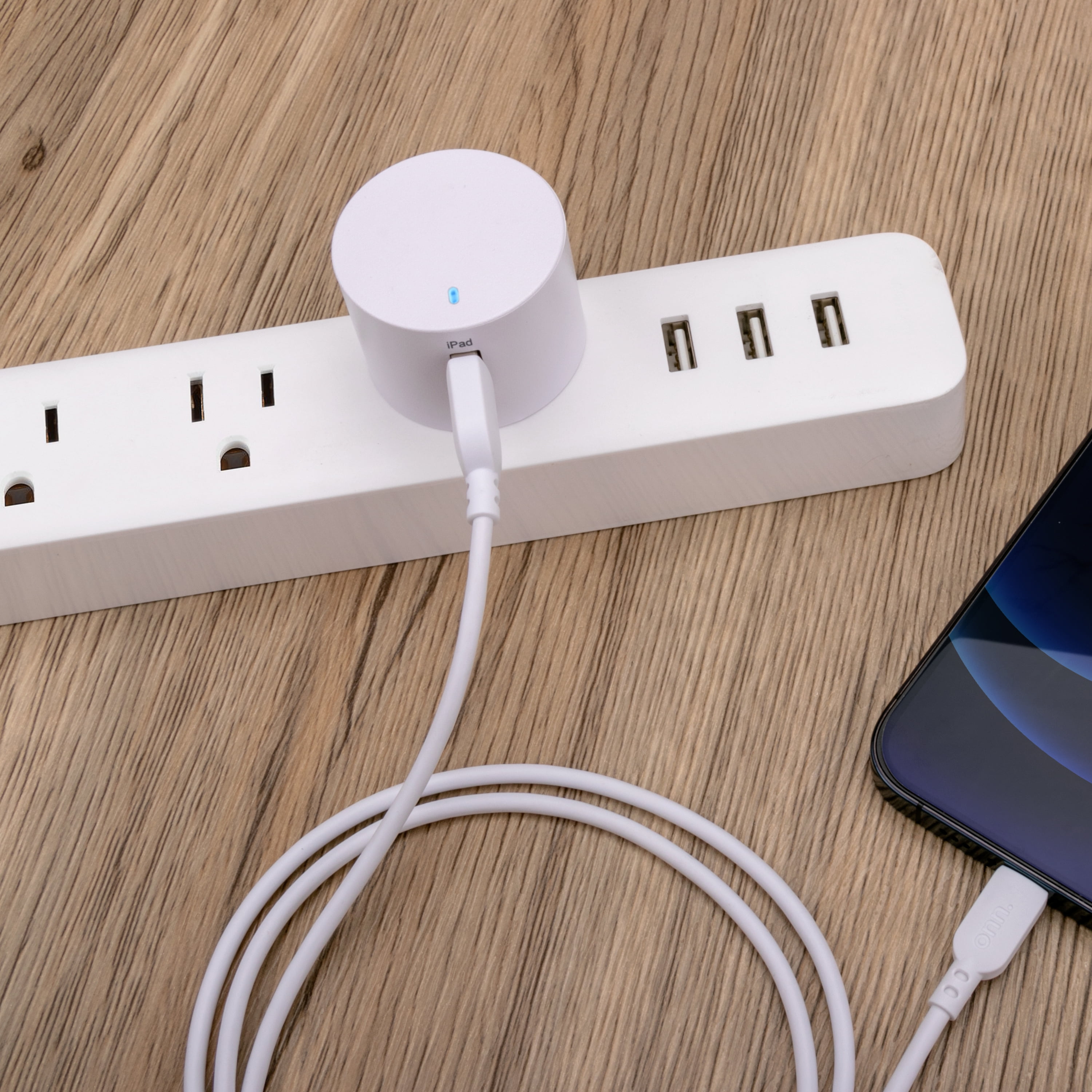 10' USB-C to USB-C Cable - White