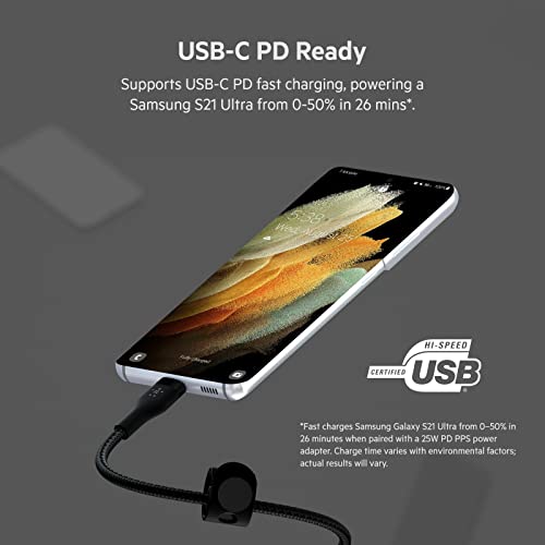 Belkin 10ft USB-C PD Fast Charging Cable