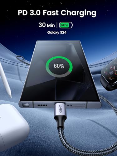 UGREEN USB-C Fast Charging Cable for Multiple Devices