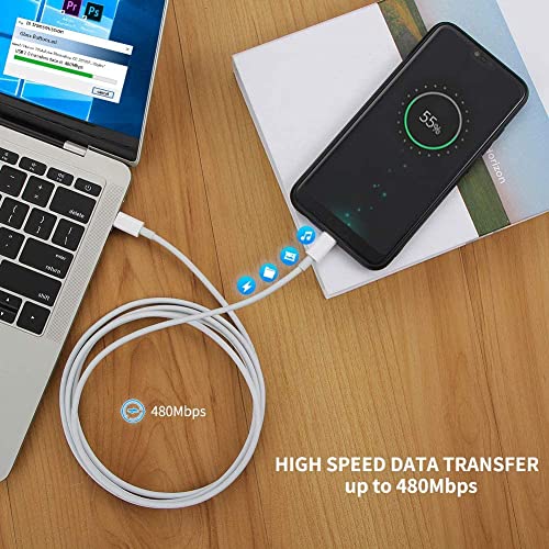 2M USB-C Fast Charging Cable for Multiple Devices