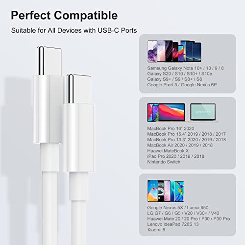 2M USB-C Fast Charging Cable for Multiple Devices