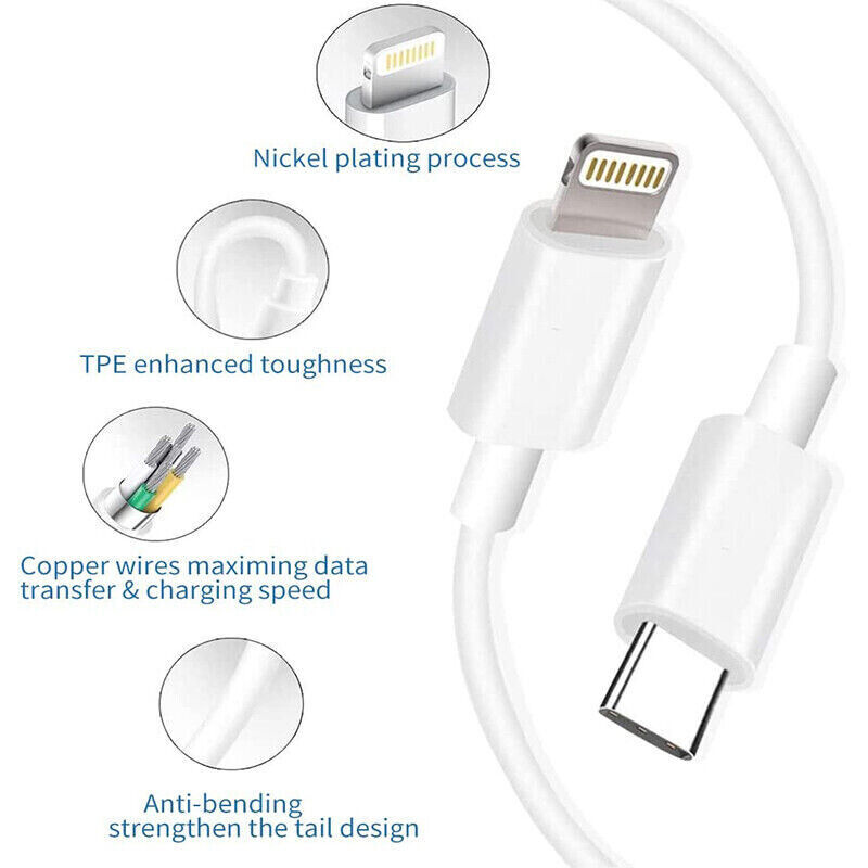Fast Charger Cable for iPhone 14/13/12/11 Pro Max