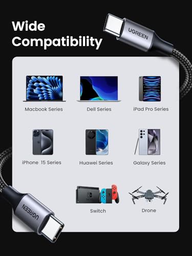UGREEN USB-C Fast Charging Cable for Multiple Devices