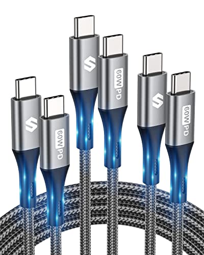 Silkland USB C Cable Set [3 Pack]