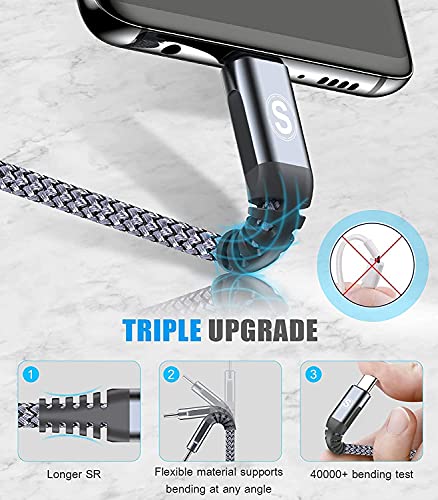 USB-C 60W Charging Cable [2-Pack, 2M]