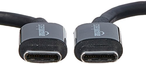 Black 3-Foot USB-C to USB-C Cable