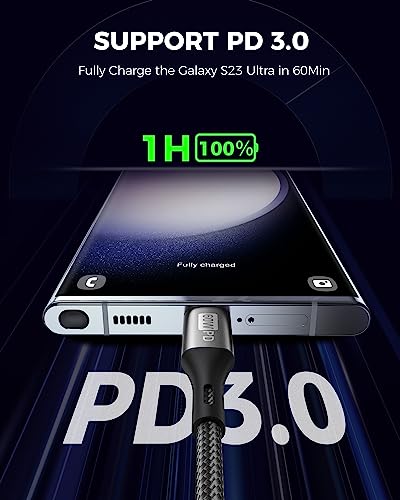 2M USB C Charger Cable with Fast Charge