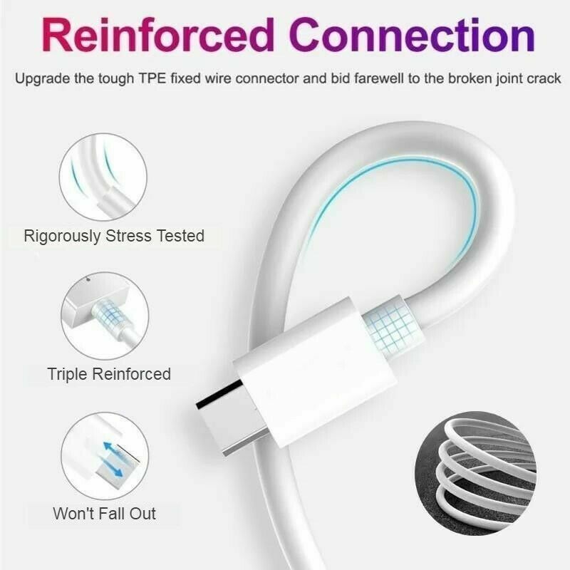 2-Pack 6FT Fast Charging USB-C Cable