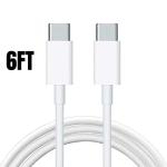 60W USB-C to USB-C Fast Charger Cables - 100X