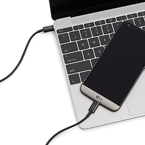 Black 3-Foot USB-C to USB-C Cable