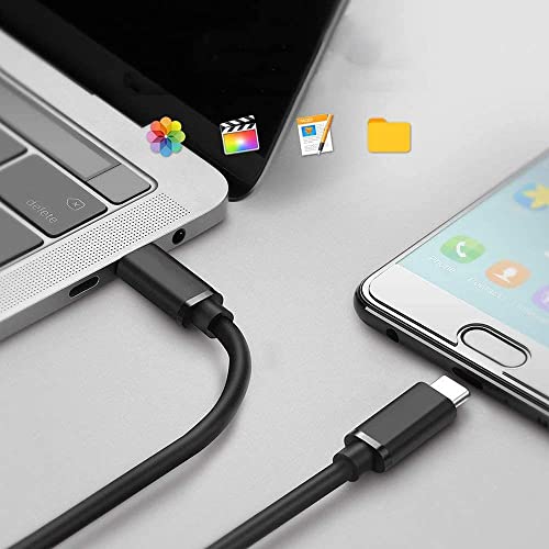 Fast Charging USB-C to USB-C Cable-Compatible Devices