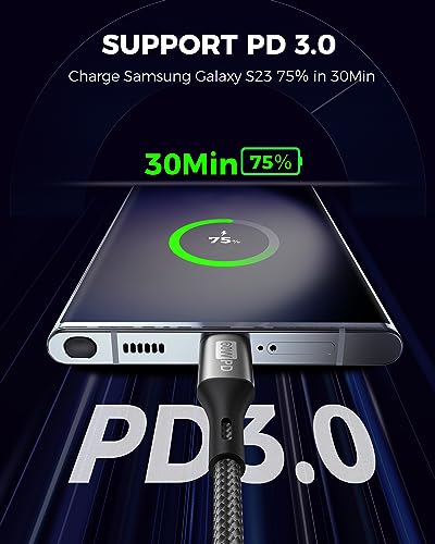 USB-C 1M Cable 2 Pack Fast Charge PD 3.0