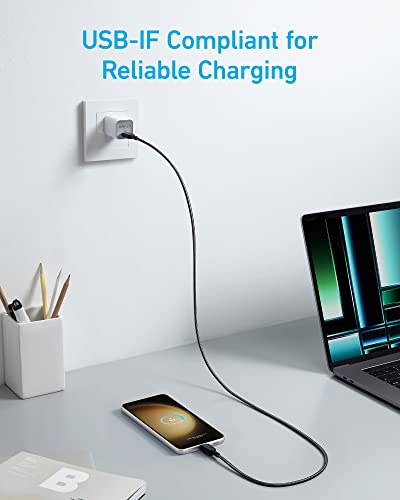 Anker 60W Fast Charge USB-C Cable (2-Pack)