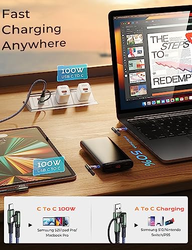Fast Charging 10FT USB-C Cable