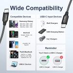 RAVIAD USB-C Fast Charging Cable 0.3M (2 Pack)