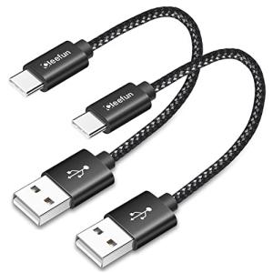 CLEEFUN 30CM USB-C Fast Charging Cables (2-Pack)