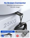CLEEFUN 30CM USB-C Fast Charging Cables (2-Pack)