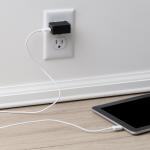 3' USB-C to USB Cable in White