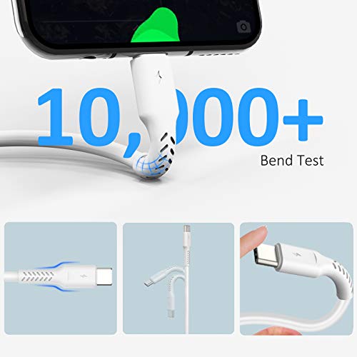 5-Pack 30cm USB-C Charging Cables 3A