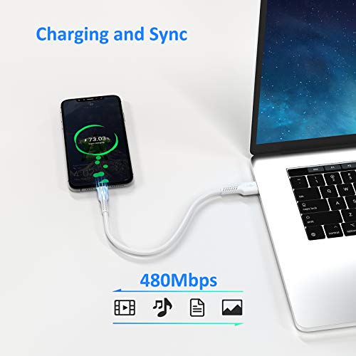 5-Pack 30cm USB-C Charging Cables 3A