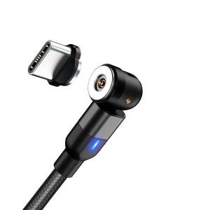 Magnetic Braided USB-C to USB-A Fast Charge Cable