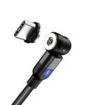 Magnetic Braided USB-C to USB-A Fast Charge Cable