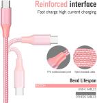 Aioneus 3FT Nylon USB-C to USB-A Cable