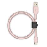 Belkin 5FT Braided USB-C Cable - Rose Gold