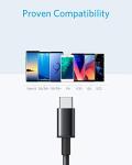 Anker 180cm Braided Nylon USB-C to USB-A Cable 2-Pack