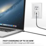iLuv 3ft USB-C to USB-A Charge Cable