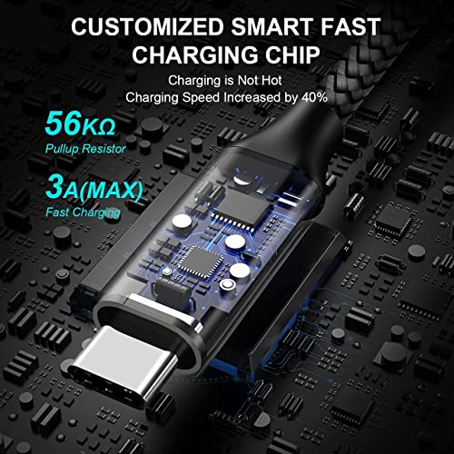 2-Pack 6-Inch Fast Charging USB-C Cables