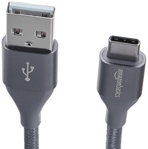 6ft Nylon USB-C to USB-A Fast Charging Cable