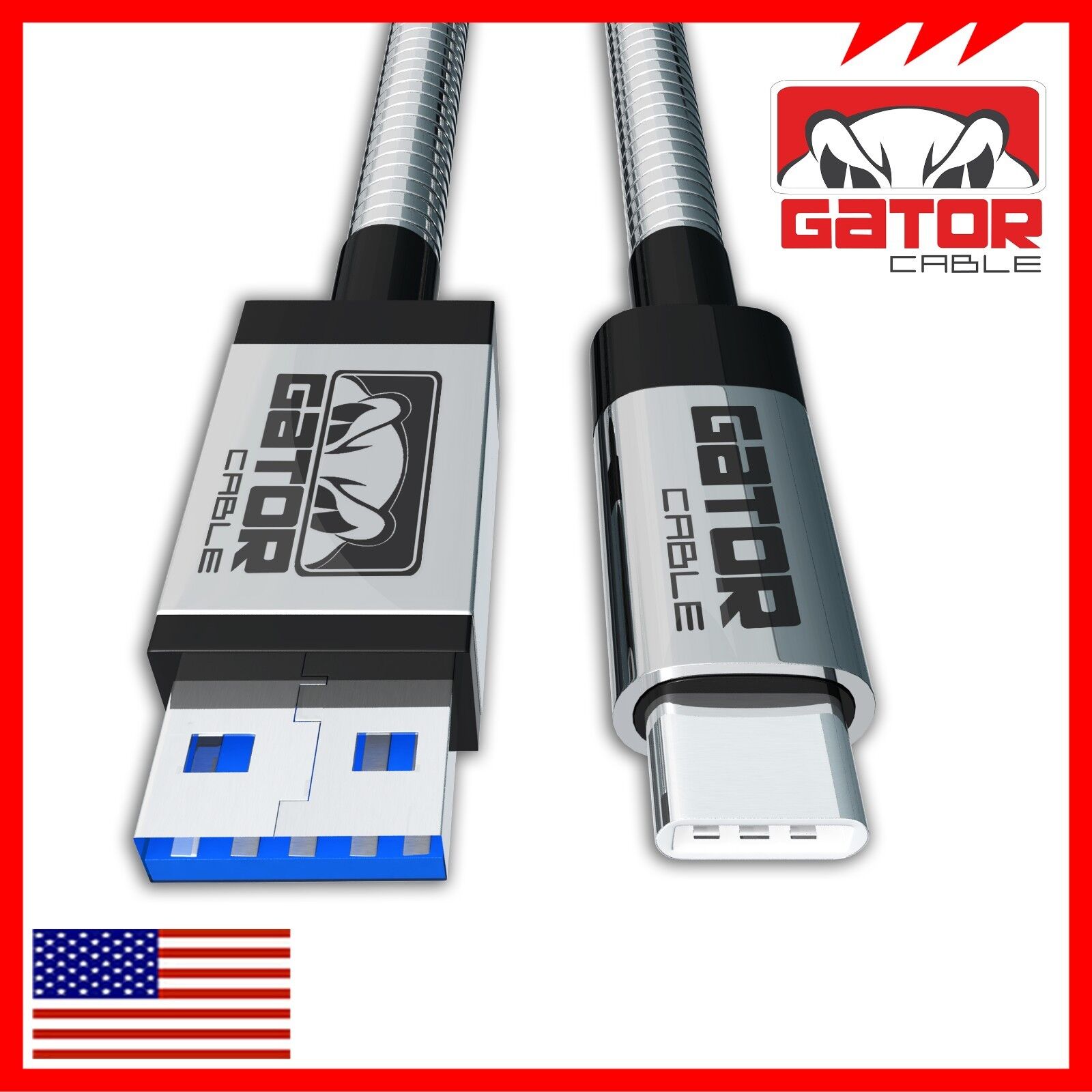 USB-C to USB-A Fast Charging Cable - Samsung