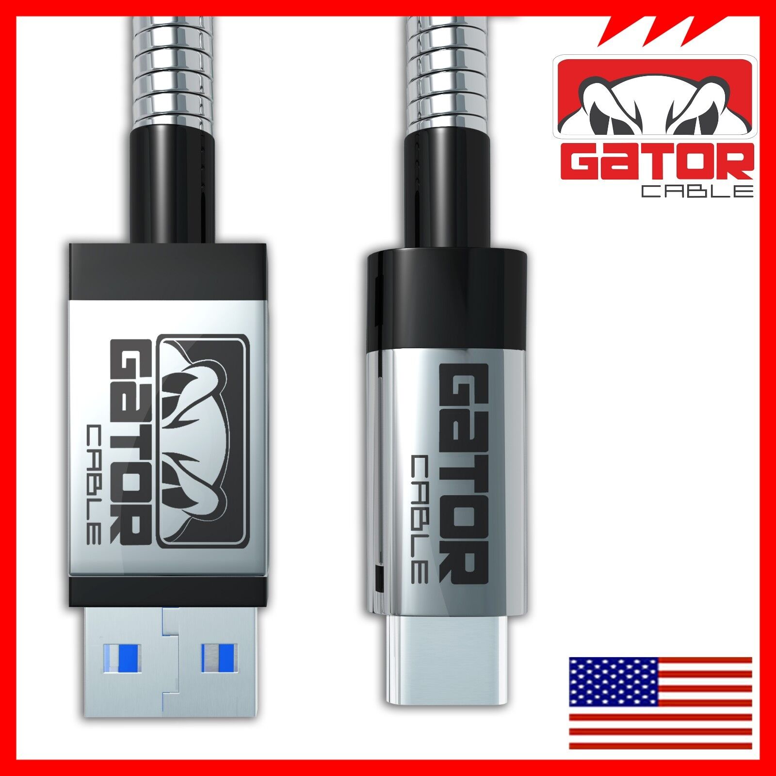 USB-C to USB-A Fast Charging Cable - Samsung